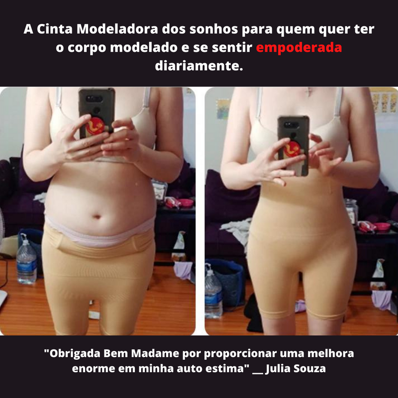 MEGA Cinta Modeladora - EFEITOS REAIS - P/M/G/GG/XG