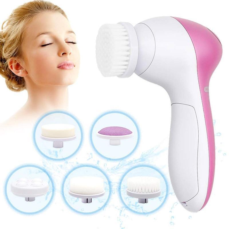 Face Brush - Escova Massageadora  5 em 1