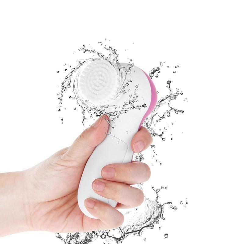 Face Brush - Escova Massageadora  5 em 1