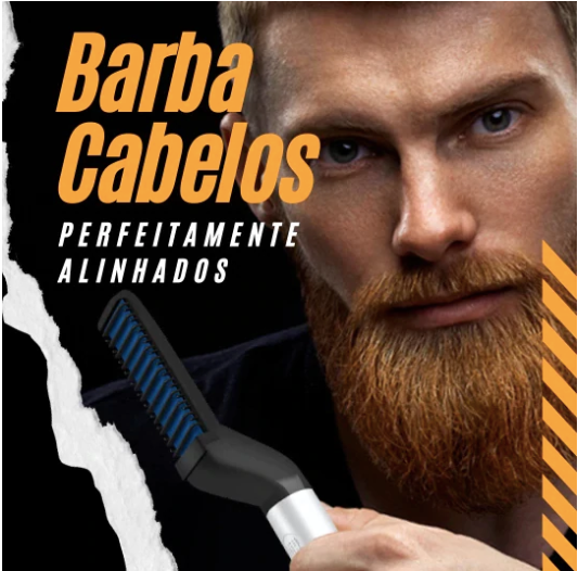 Alisador e Modelador de Barba Multifuncional BIVOLT